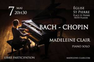 BACH - CHOPIN | Concert Piano - Madeleine Clair